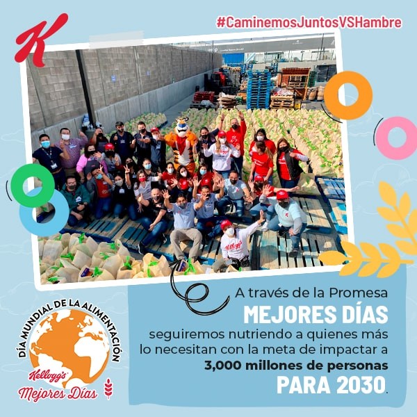 A través de la Promesa Mejores días seguiremos nutriendo a quienes más lo necesitan con la meta de impactar a 3,000 millones de personas para 2030 A través de la Promesa Mejores días seguiremos nutriendo a quienes más lo necesitan con la meta de impactar a 3,000 millones de personas para 2030