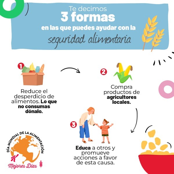 Te decimos 3 formas en las que puedes ayudar con la seguidad alimentaria Te decimos 3 formas en las que puedes ayudar con la seguidad alimentaria