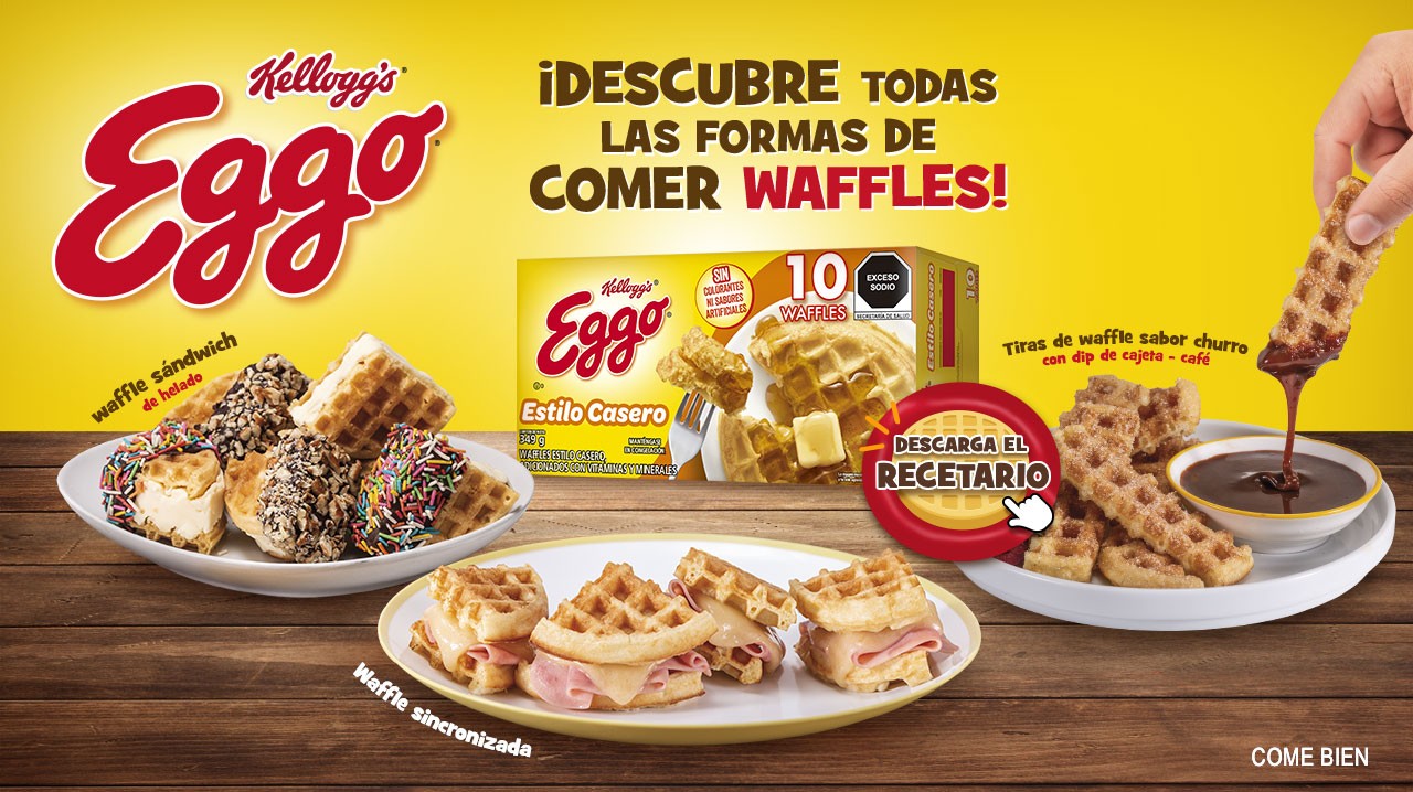 !Descubre todas las formas de comer waffles!