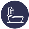 ícono baño ícono baño